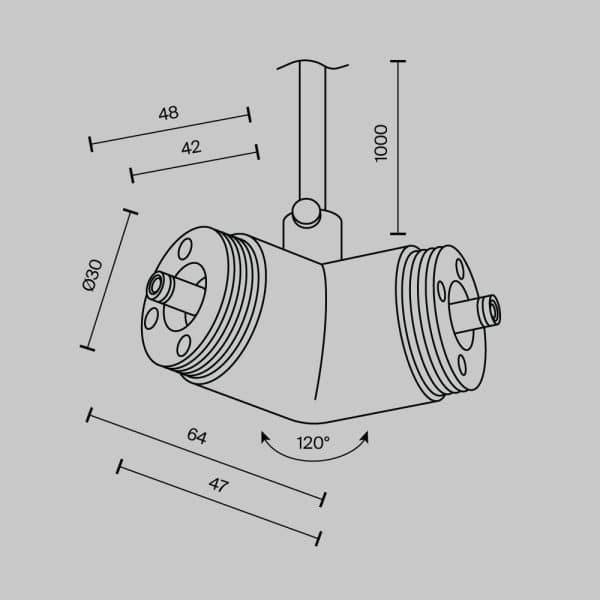 Комплектующие для систем освещения с токоведущими элементами Technical CA018LWC-P-B — изображение 5