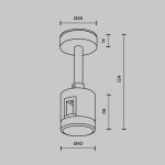 Комплектующие для систем освещения с токоведущими элементами Technical TRA156C-IPC1-B — изображение 5