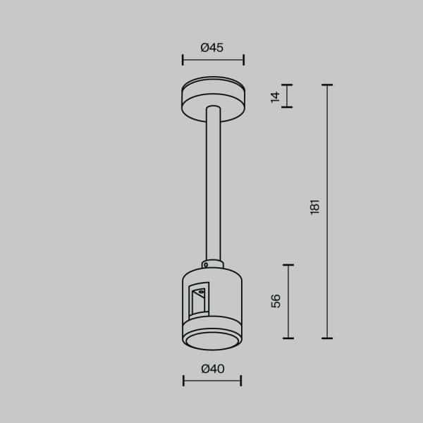 Комплектующие для систем освещения с токоведущими элементами Technical TRA156C-IPCL1-PT — изображение 5