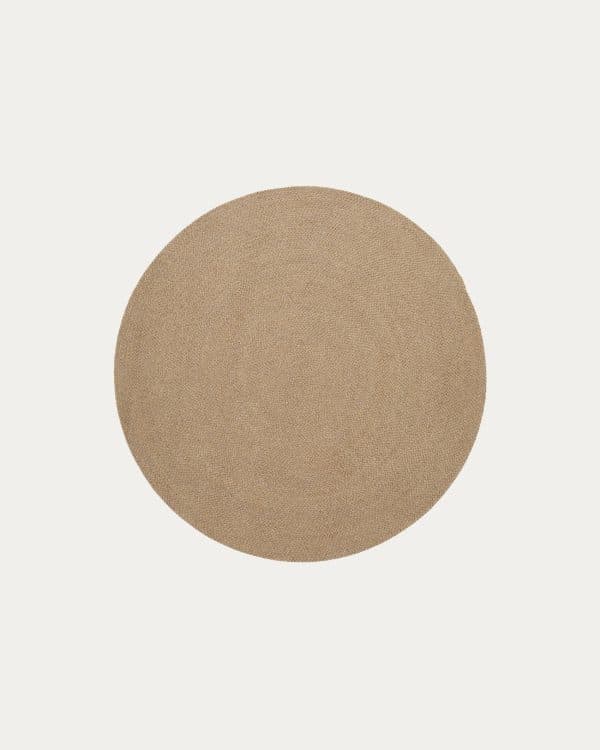 Ковер Despas из синтетических волокон бежевый Ø150 см