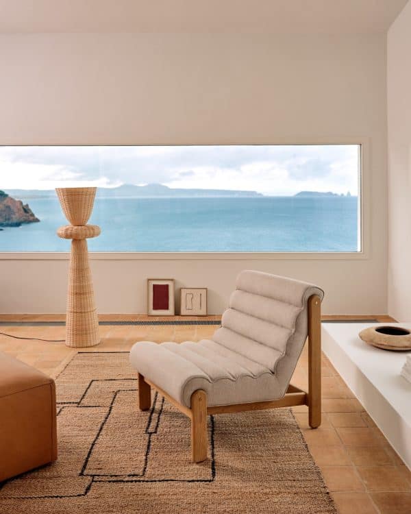 Ковер Velira из джута с графическим рисунком 160 x 230 см — изображение 4