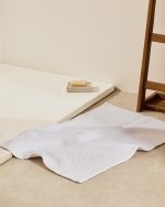 Коврик для ванной Erona из хлопка белый 50 x 70 см — изображение 2