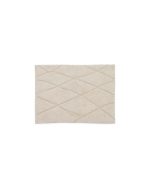 Коврик для ванной Nyana белый хлопковый 50 x 70 см — изображение 3