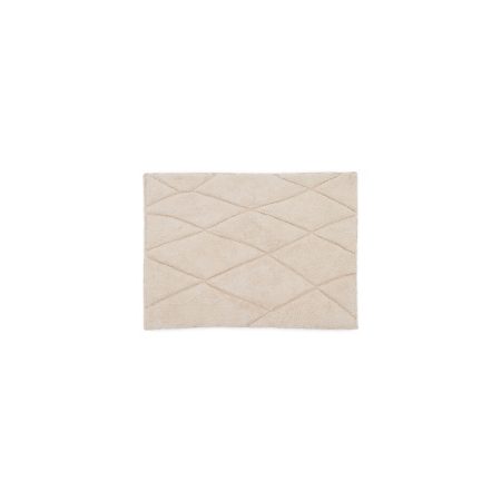 Коврик для ванной Nyana белый хлопковый 50 x 70 см