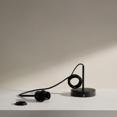 Крепление для металлического потолочного светильника Fulvia с черной отделкой