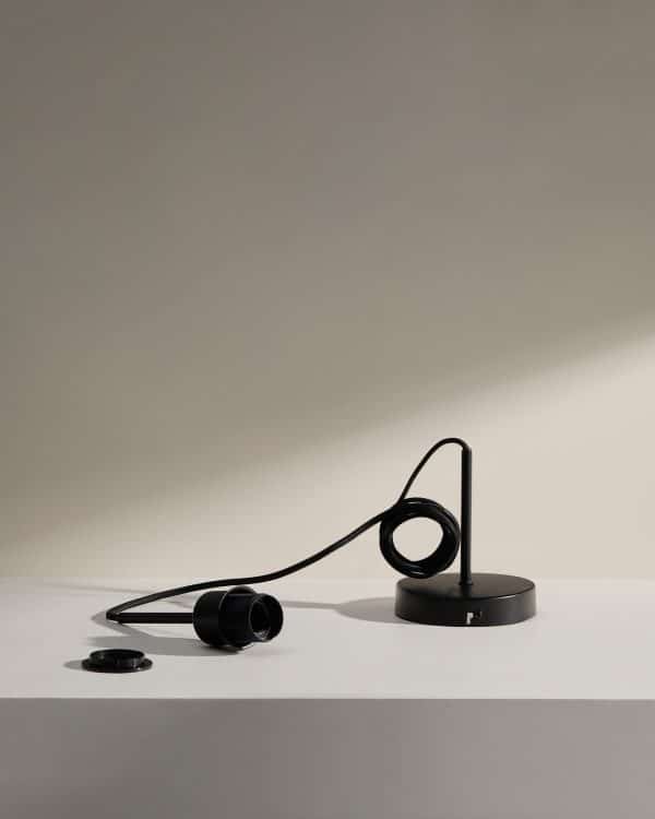 Крепление для металлического потолочного светильника Fulvia с черной отделкой