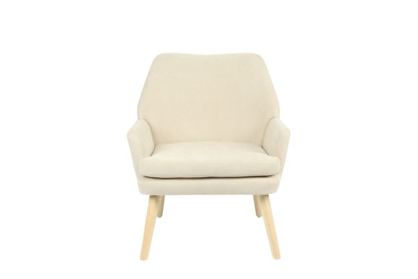 Кресло Харви бежевый деревянные ножки — изображение 3