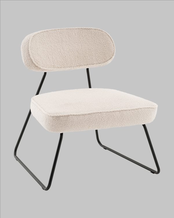 Кресло Kate new ткань букле бежевый — изображение 2