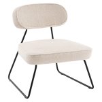 Кресло Kate new ткань букле бежевый