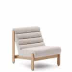 Кресло Magira из дуба с натуральной отделкой