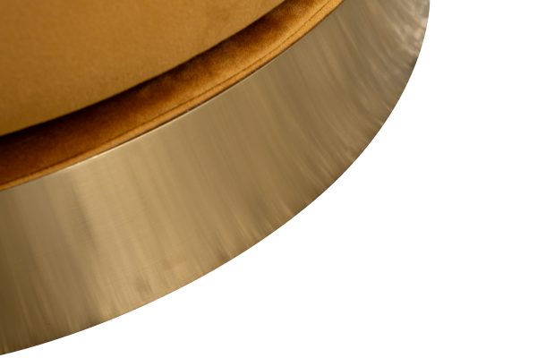 Кресло Napoli вращающееся, велюр принт Pad31+Latt ORANG 76*76*76см — изображение 5