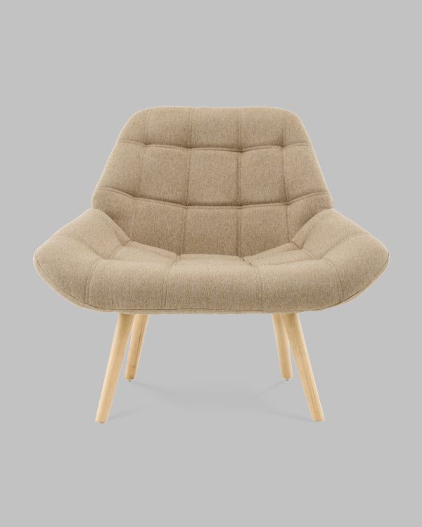 Кресло Олби Квадро бежевый — изображение 3