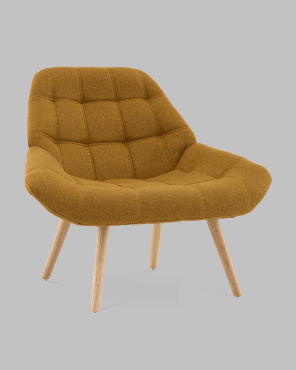 Кресло Олби Квадро горчичный — изображение 2