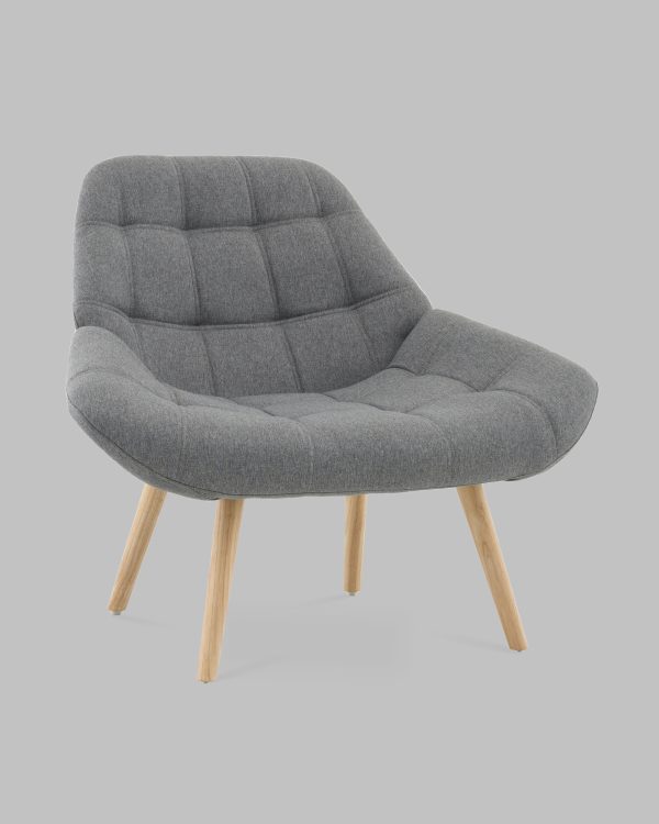 Кресло Олби Квадро серый — изображение 2