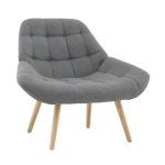 Кресло Олби Квадро серый