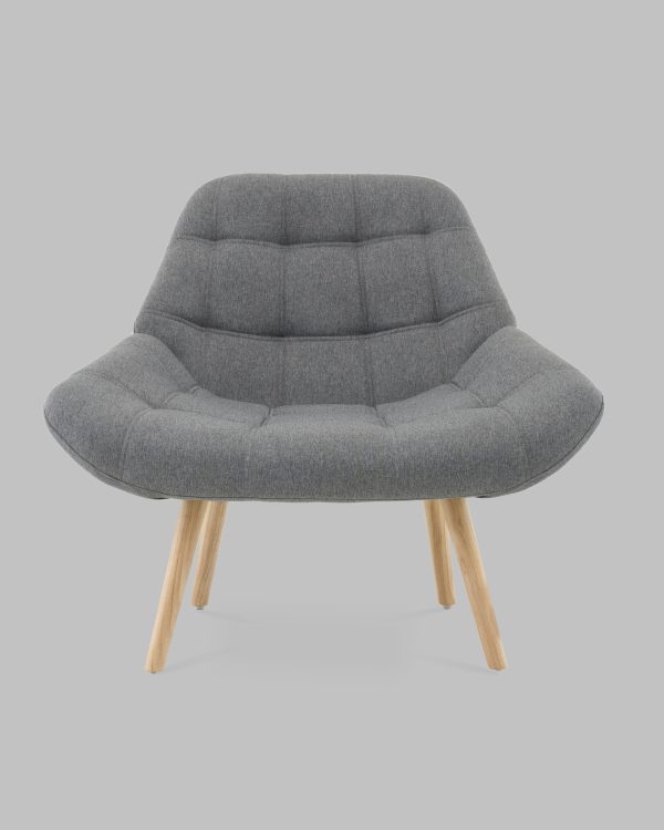 Кресло Олби Квадро серый — изображение 3