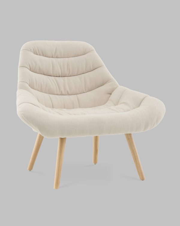 Кресло Олби Страйпс белый — изображение 2