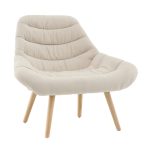 Кресло Олби Страйпс белый