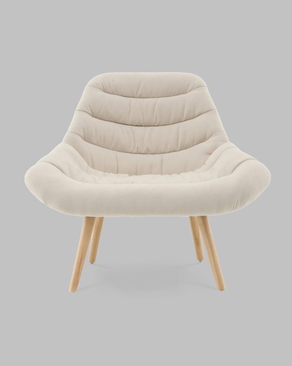 Кресло Олби Страйпс белый — изображение 3