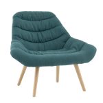 Кресло Олби Страйпс тёмно-бирюзовый