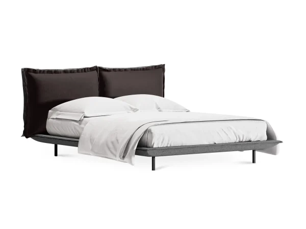 Кровать Barcelona коричневый, серый — изображение 2