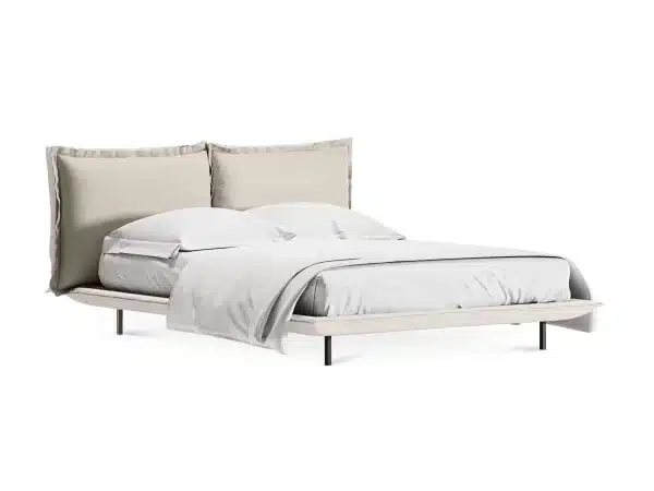 Кровать Barcelona бежевый, белый — изображение 2
