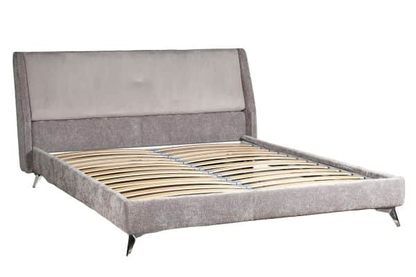 Кровать Michelle без под.мех. серый Ant542+Mav16 183*230*99см — изображение 2