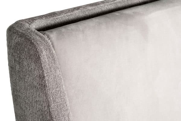 Кровать Michelle без под.мех. серый Ant542+Mav16 183*230*99см — изображение 3