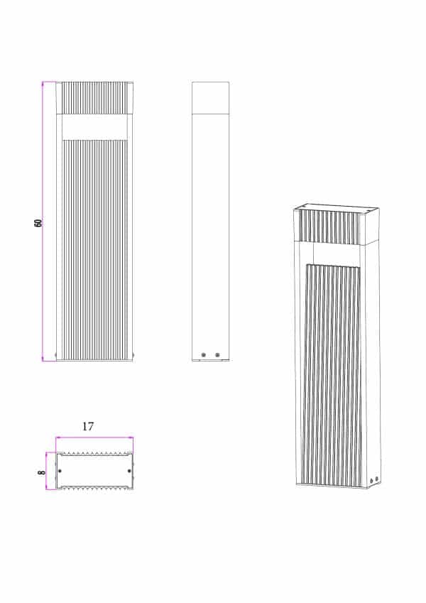 Ландшафтный светильник Arte Lamp ARNEB A2146PA-1BK — изображение 4