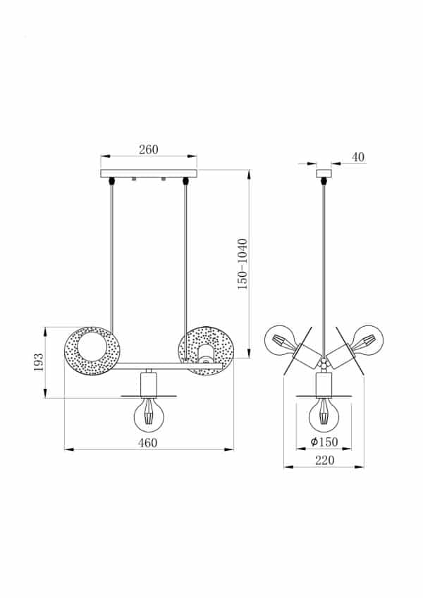 Люстра Freya FR4009PL-03GB — изображение 2