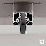 Магнитный шинопровод для натяжного потолка Arte Lamp LINEA-ACCESSORIES A474306 — изображение 4