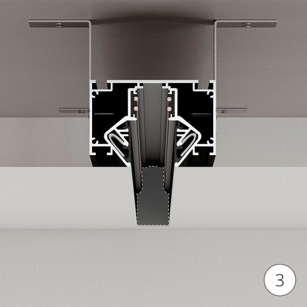 Магнитный шинопровод для натяжного потолка Arte Lamp LINEA-ACCESSORIES A474306 — изображение 4