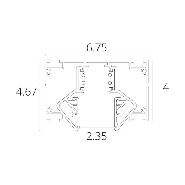 Магнитный шинопровод для натяжного потолка Arte Lamp LINEA-ACCESSORIES A474306 — изображение 5