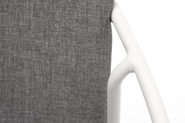 "Марокко" стул из текстилена nanotex, алюминиевый каркас, цвет серый — изображение 5