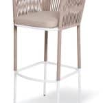 "Марсель" стул барный плетеный из роупа