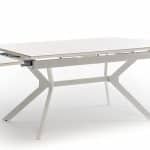 "Меркурий" стол интерьерный раздвижной обеденный из керамики