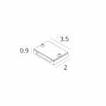 Наконечник для токопроводящего ремня Divinare DECORATO D253506 — изображение 3