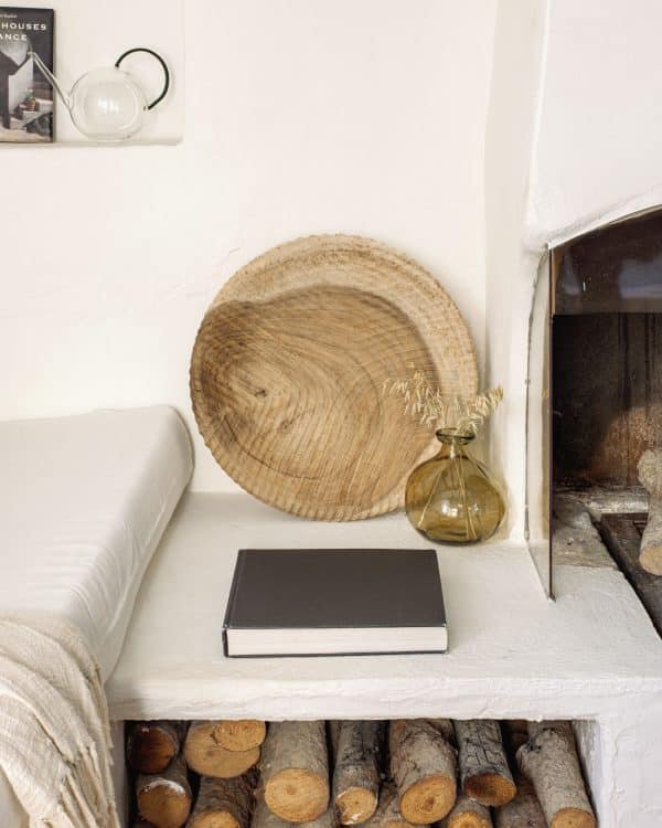 Настенная панель Mely из массива альбиции Ø 45 см — изображение 2