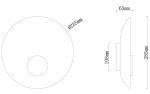 Настенный светильник Arte Lamp LUNAR A2536AP-3WH — изображение 3