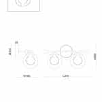 Настенный светильник (бра) Freya FR5262WL-02BS