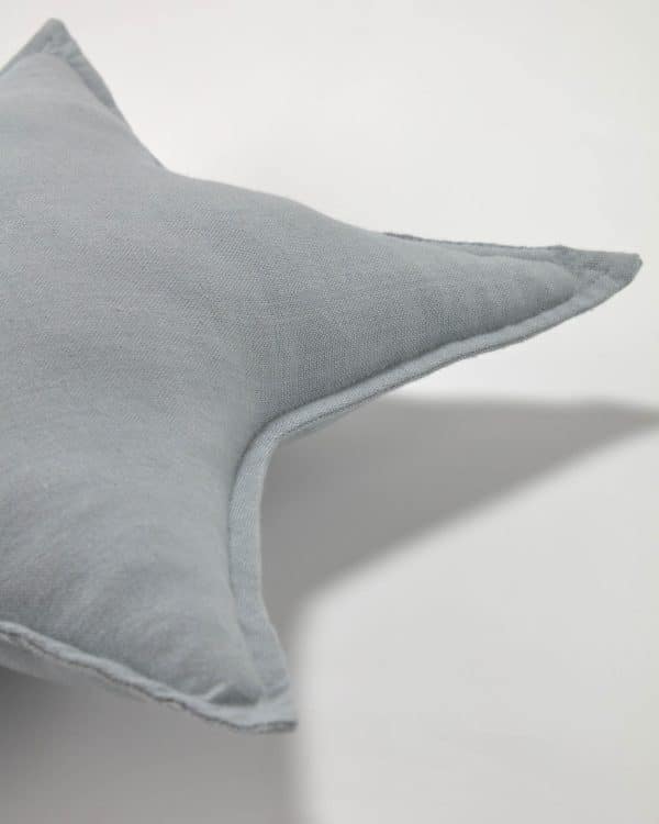 Подушка Noor в форме звезды синяя 44 x 30 см — изображение 4