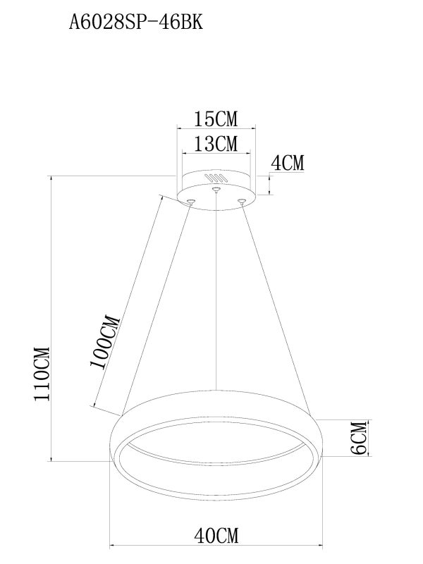 Подвесная люстра Arte Lamp ALGEDI A6028SP-46BK — изображение 4