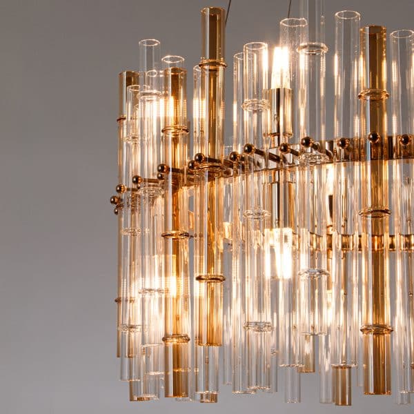 Подвесная люстра Arte Lamp CRYSTALLA A4111LM-16GO — изображение 3