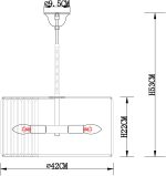 Подвесная люстра Arte Lamp POLLUX A1033LM-6GO — изображение 5
