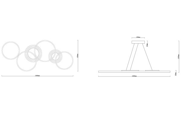 Подвесная люстра Arte Lamp STARDUST A2452SP-100BK — изображение 2