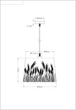 Подвесной светильник Arte Lamp CELESTA A2769SP-1WH — изображение 4