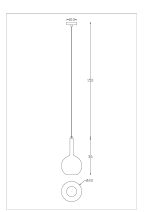 Подвесной светильник Arte Lamp Gala A2720SP-1SG — изображение 5