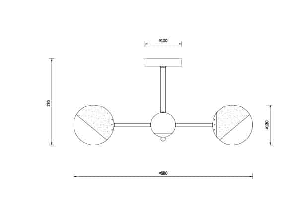 Подвесной светильник Freya FR5271PL-03B — изображение 3