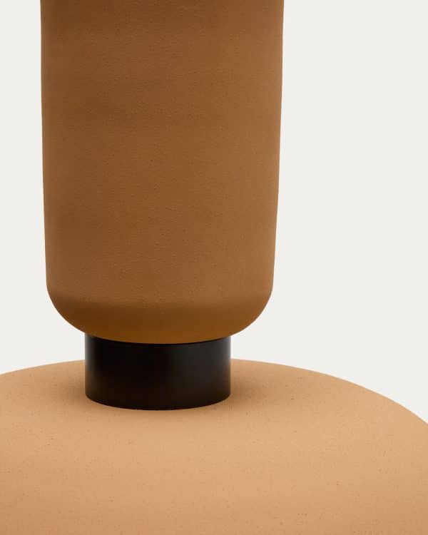 Подвесной светильник Nibla из металла с терракотовым эффектом Ø40см — изображение 4