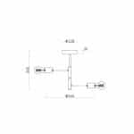 Потолочный светильник Freya FR4010CL-03GB